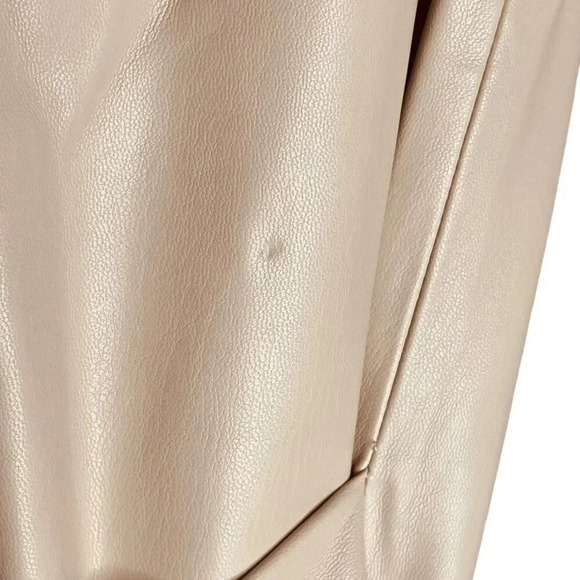 Modern Citizen Pilar Vegan Leather Tie-Front Midi Dress - Picture 9 of 16